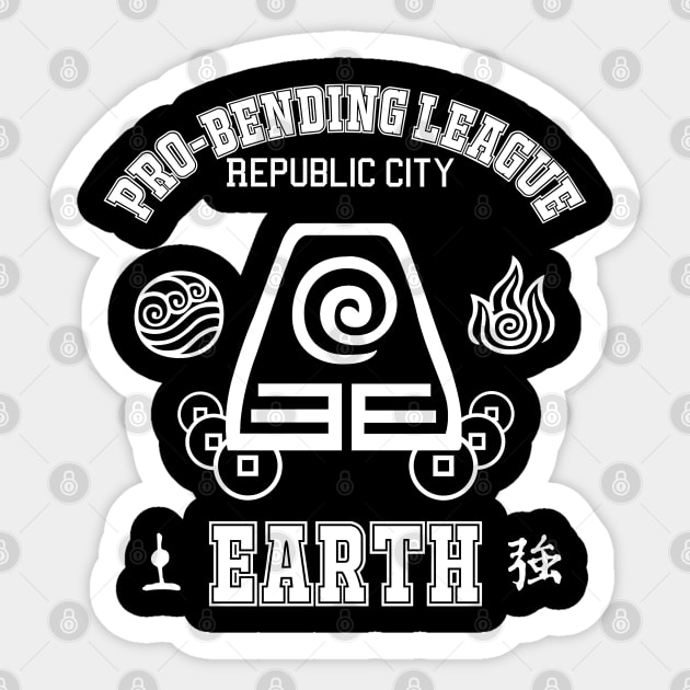 Professional Earthbender Sticker by Silentrebel